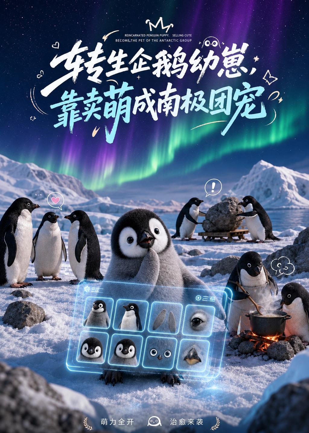转生企鹅幼崽，靠卖萌成南极团宠