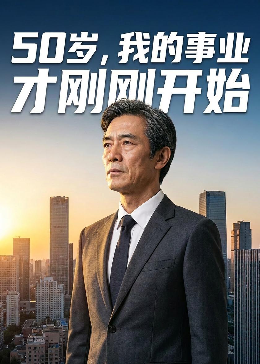50岁，我的事业才刚刚开始
