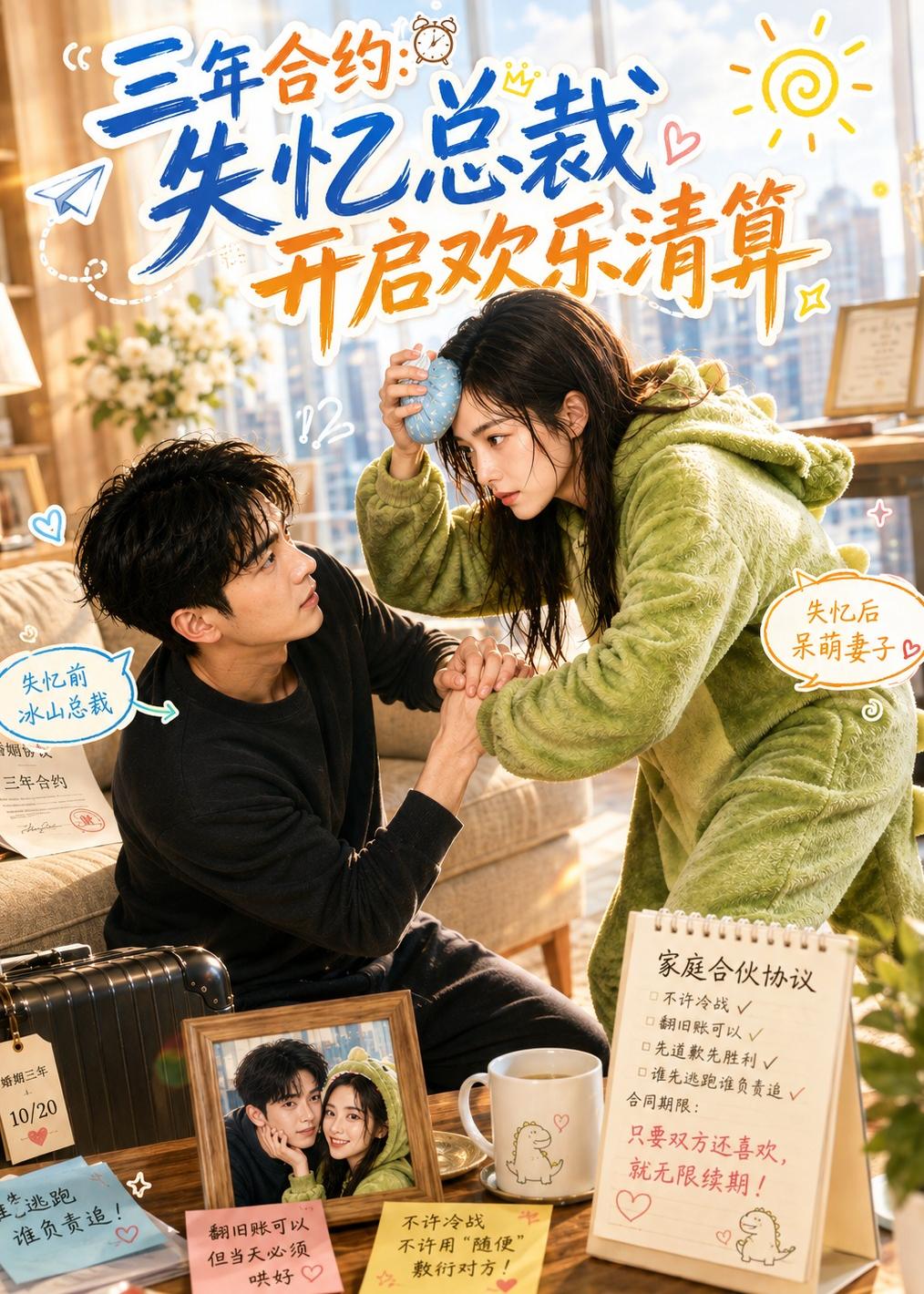三年合约：失忆总裁开启欢乐清算